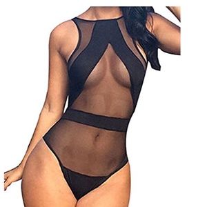 Mesh bodysuit/monokini XXL